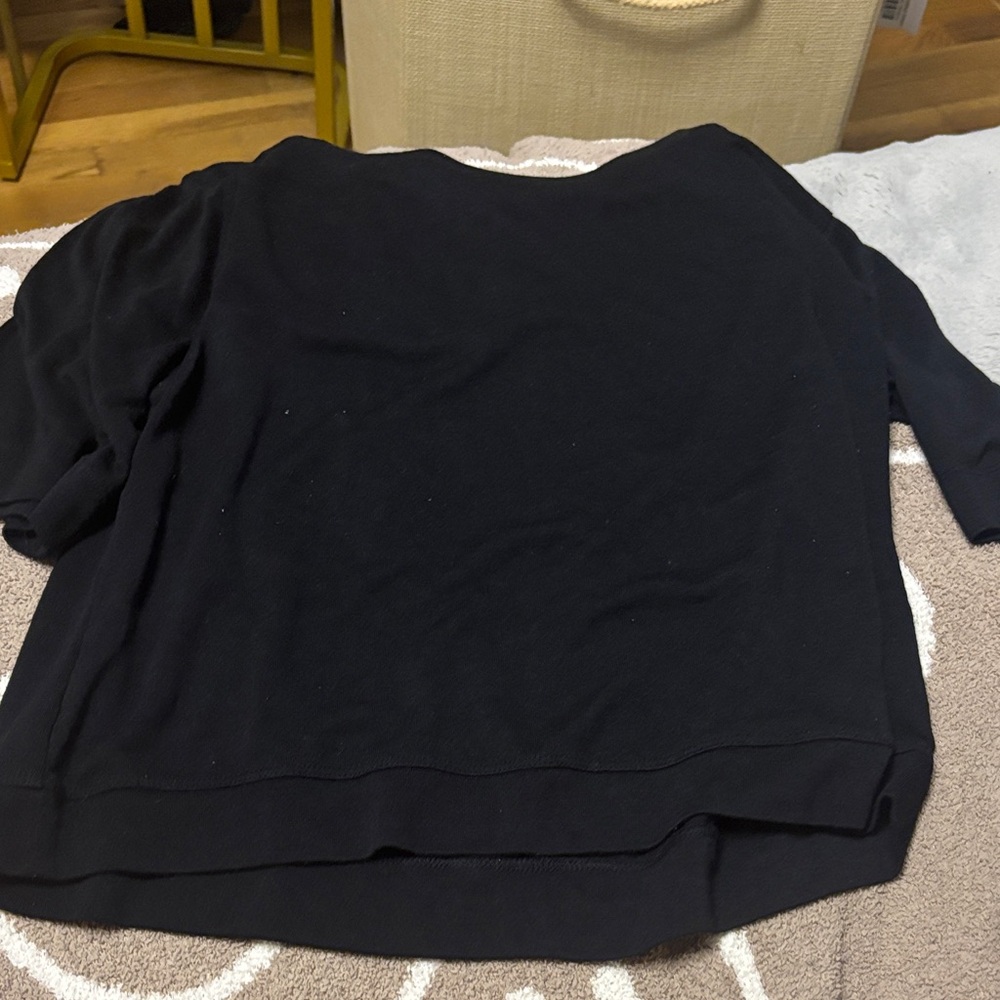 Athleta Black Short Sleeve Tee